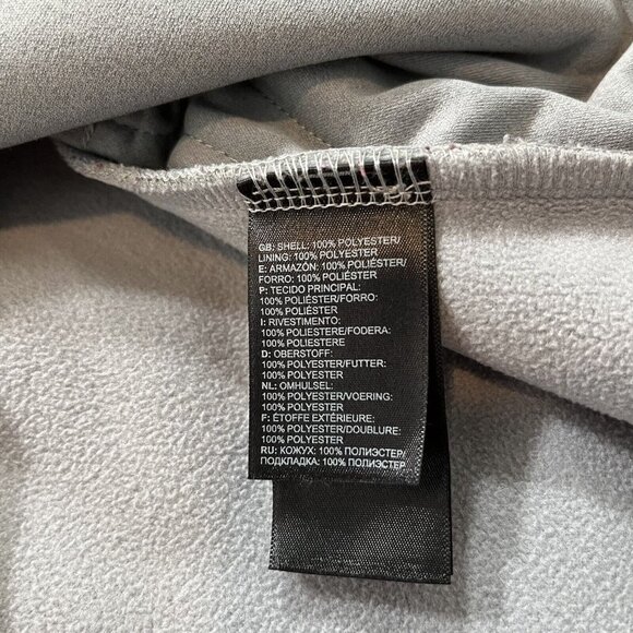 The North Face Women's Grey Long Full Zip Hooded‎ Cirrus Jacket Size Small - Picture 4 of 10